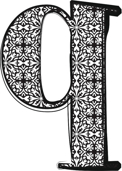 时尚字体q