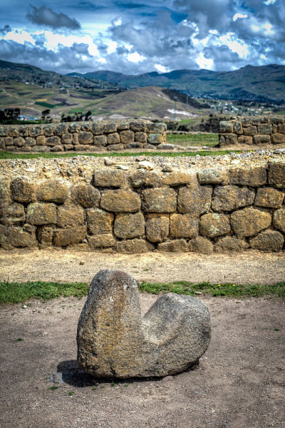 Ingapirca ruins in Ecuador