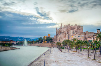 西班牙马略卡的Catedral de Mallorca