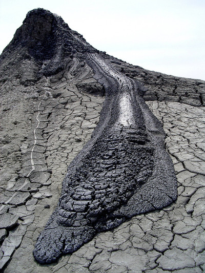 泥泞的火山