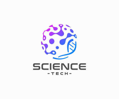 科技连接设计。遗传学研究实验室载体设计。DNA网络图