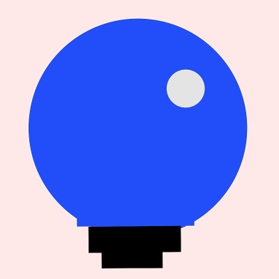 蓝色led灯的插图