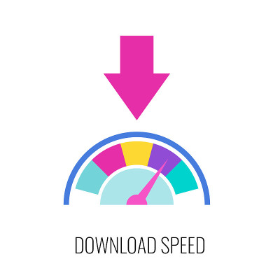 Download speed icon. SEO, increase the quantity an