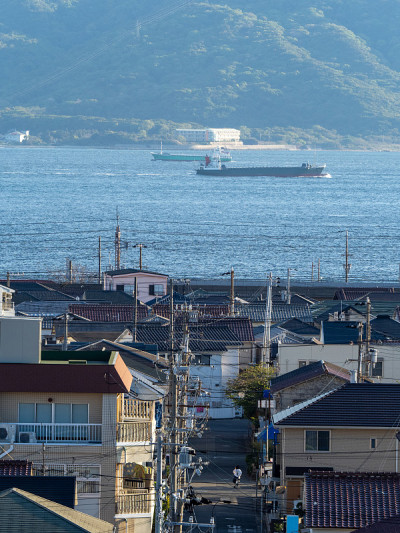 通过明石海峡的船只