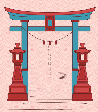 鸟居门插图