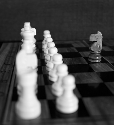 棋盘上的象棋
