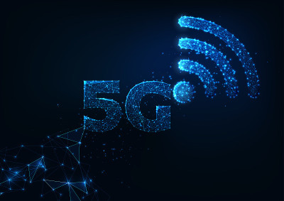未来的5g无线互联网连接创新技术概念