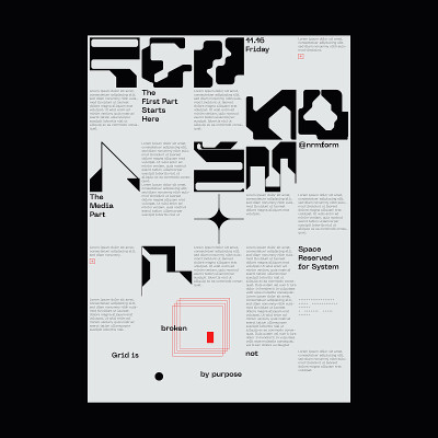 Meta Modern Swiss Aesthetics With Generative Desig