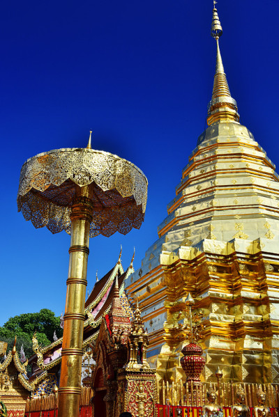 泰国清迈的素贴寺