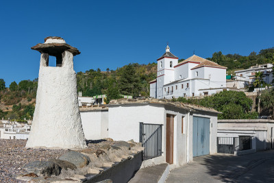 典型的Alpujarra街道