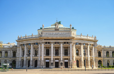 奥地利城市天际线Burgtheater