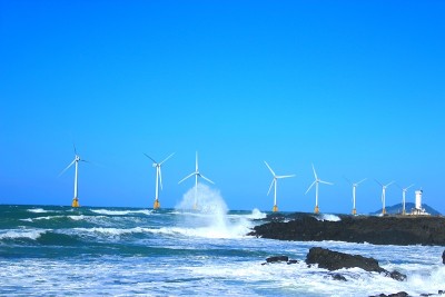 新昌风电场，风力发电，海洋，风能，清洁能源
