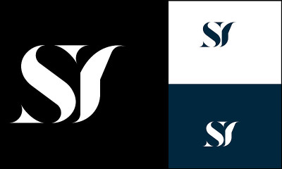 SY,YS抽象字母标志