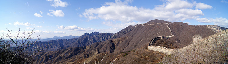全景-中国的长城