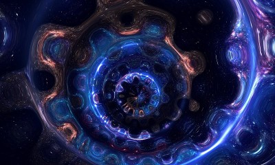 行星和星系，宇宙，物理宇宙学，科幻小说的壁纸。
