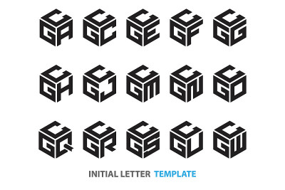 initial three-letter hexagon