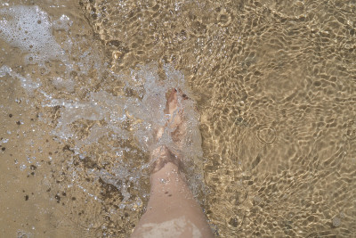 水和沙子，Atins Maranhão泻湖