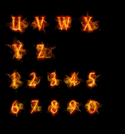 火字体集合