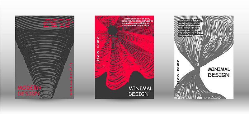 A set of modern covers.