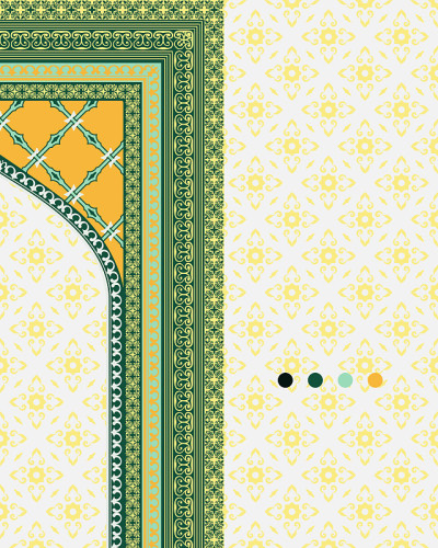 Refined Eid Al Adha abstract background design wit