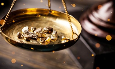 黄金。