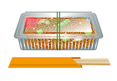 炒面。