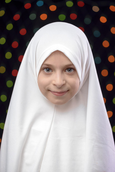 穆斯林女孩Hejab