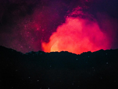 火山口