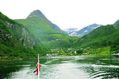 geirangerfjord峡湾,