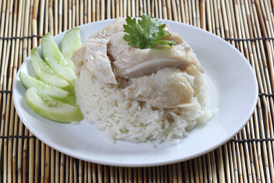 蒸鸡饭