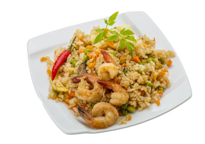 虾仁炒饭