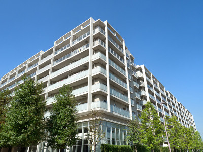 住宅区的大公寓