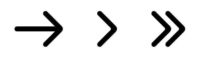Set of black vector arrows. Arrow icon. Arrow vect