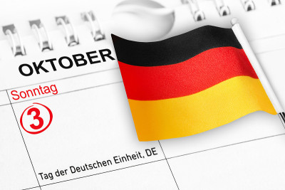 德国统一日，2021年10月3日，星期日