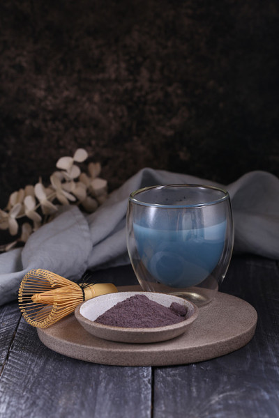 蓝色的抹茶