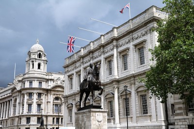 在伦敦，黑格伯爵纪念馆，英国