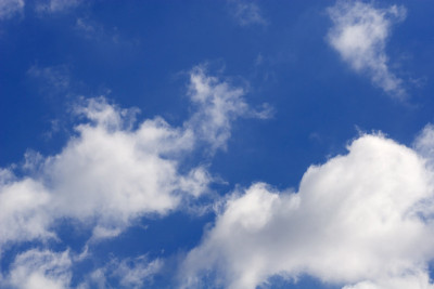 蓝色的天空
