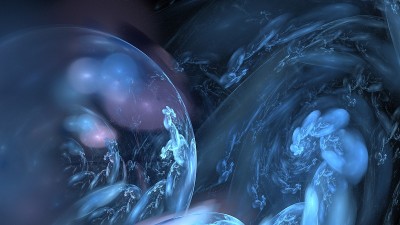 了不起的数字艺术绘画系列。背景由分形色彩纹理组成，适合于想象力、创意和设计的项目中使用。3 d分形呈
