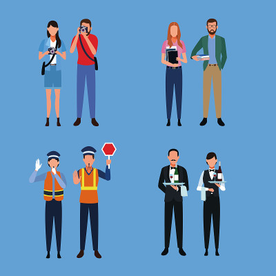 Set of jobs and occupation