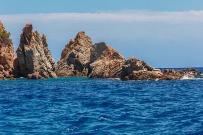 海悬崖岩石