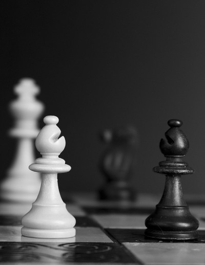 棋盘上的象棋
