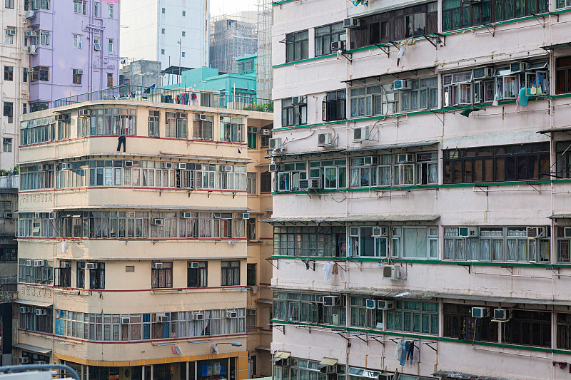 香港的住宅建筑模式