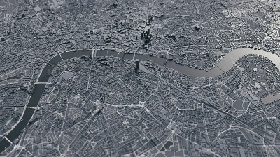 伦敦城市三维地图