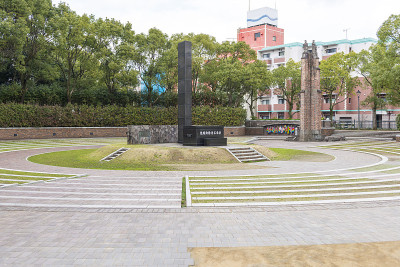 日本长崎原子弹纪念碑