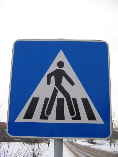 道路标志人行横道