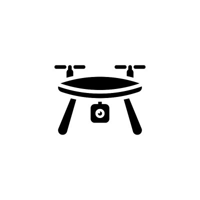 航空成像图标矢量。标识