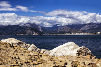 海浪，热带气候，沙子，旅游目的地，田园诗