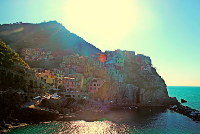 Manarola，五个地球，意大利