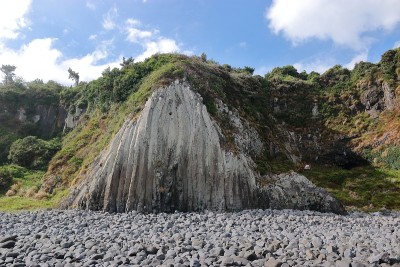 如沙洲状节理、奇岩、峭壁、海岸、