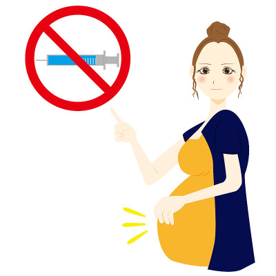 Pregnant woman, stylized vector illustration. No d